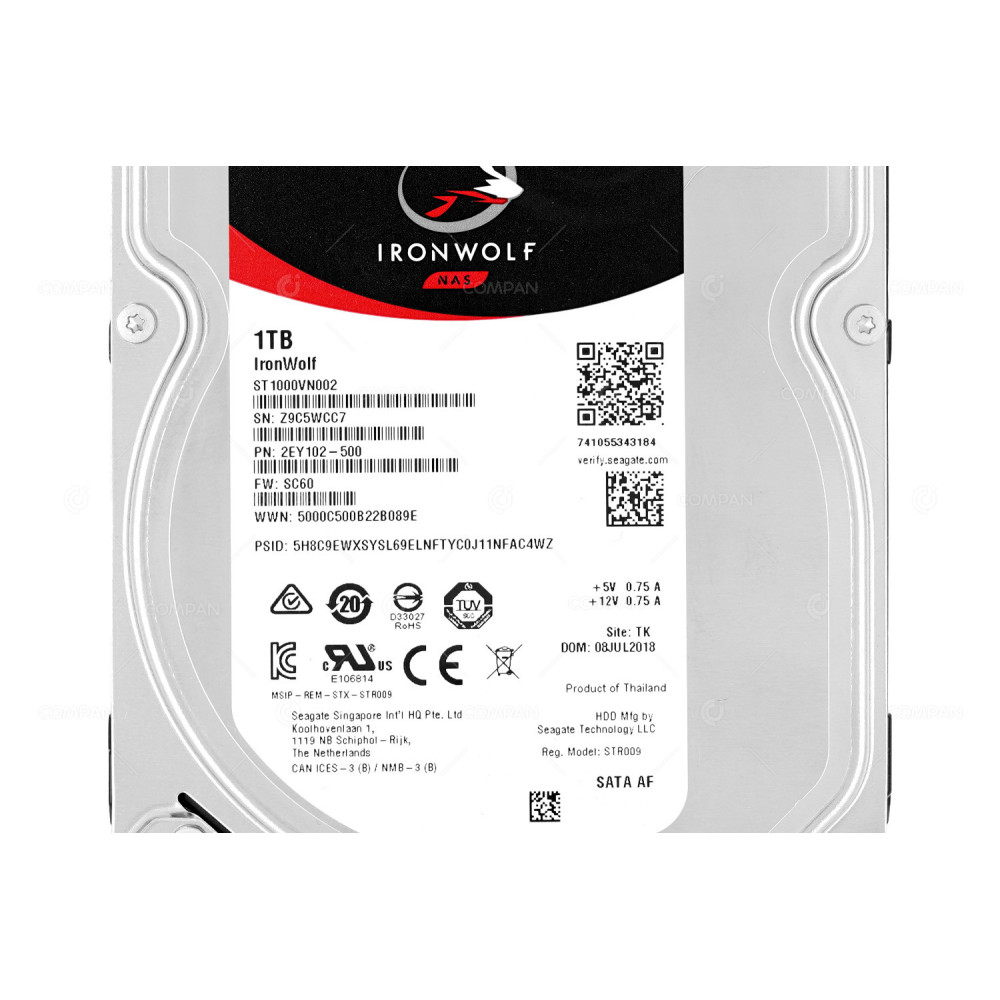 ST1000VN002 SEAGATE HDD 1TB 5.4K SATA 6G 3.5" LFF