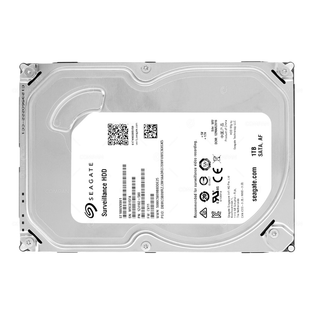 ST1000VX001 SEAGATE HARD DRIVE 1TB 5.4K 3G SATA 3.5 LFF 1Z4102-500