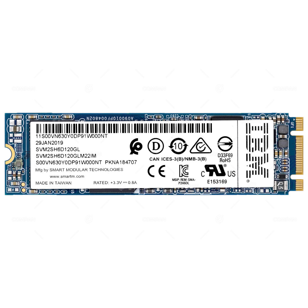 SVM2SH6D120GL IBM 120GB M.2 SSD DISK FOR STORWIZE V5000 -