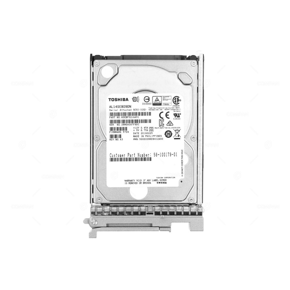 USC-HD900G10K12G CISCO HARD DRIVE 900GB 10K 12G SAS 2.5 SFF M5 58-100179-01, HDEBF02JAA51, AL14SEB090N