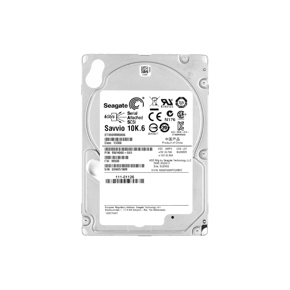 ST900MM0006 SEAGATE HDD 900GB 10K SAS 6G 2.5" SFF HOT-SWAP