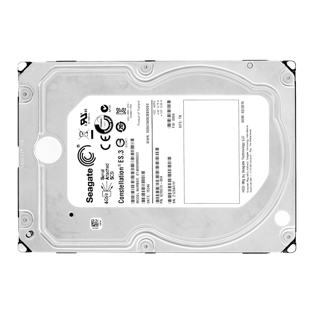 ST4000NM0023 SEAGATE HDD 4TB 7.2K SAS 6G 3.5" LFF HOT-SWAP