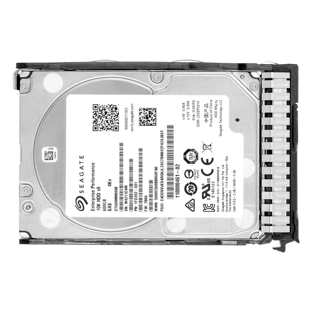 ST600MM0008 SEAGATE HDD 600GB 10K SAS 12G 2.5" SFF H-S FOR HPE SERVERS
