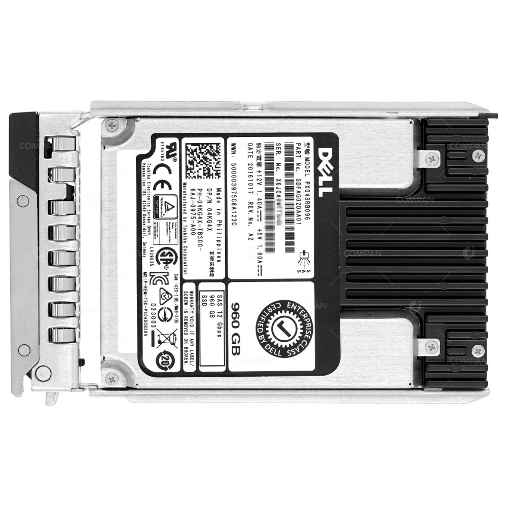 4KG4X G14 DELL SSD 960GB SAS 12G 2.5" SFF