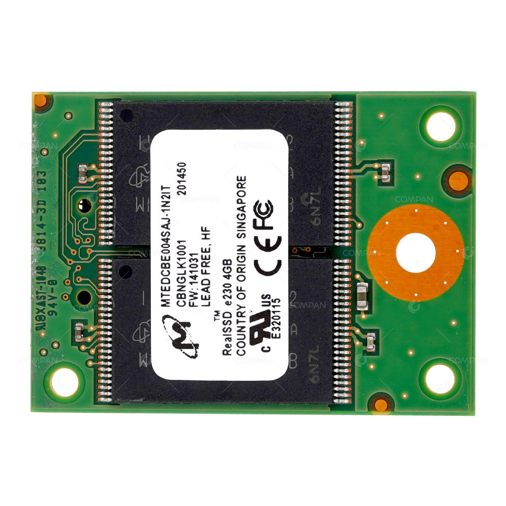 MTEDCBE004SAJ-1N2IT MICRON SSD 4GB EUSB 2.0 E230 SLC