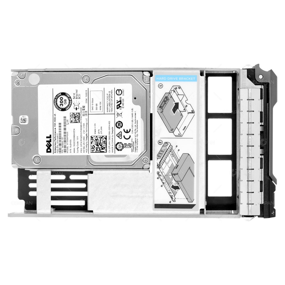 7FJW4 LFF DELL HDD 300GB 15K SAS 12G 3.5" LFF