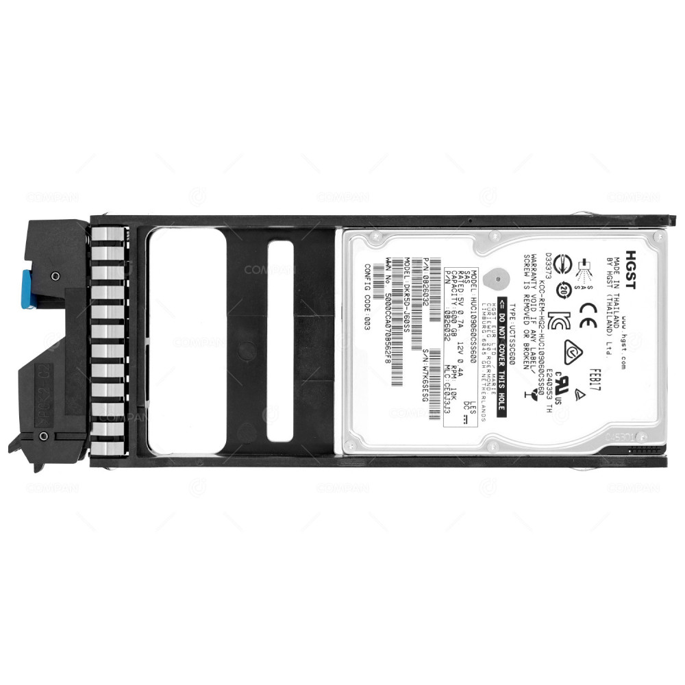 5552786-P F800 HITACHI HDD 600GB 10K SAS 6G 2.5" SFF FOR VSP F800