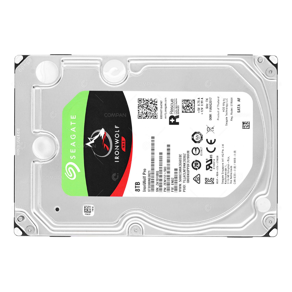 ST8000NE0021 SEAGATE IRON WOLF HDD 8TB 7.2K SATA 6G 256MB CACHE 3.5" LFF
