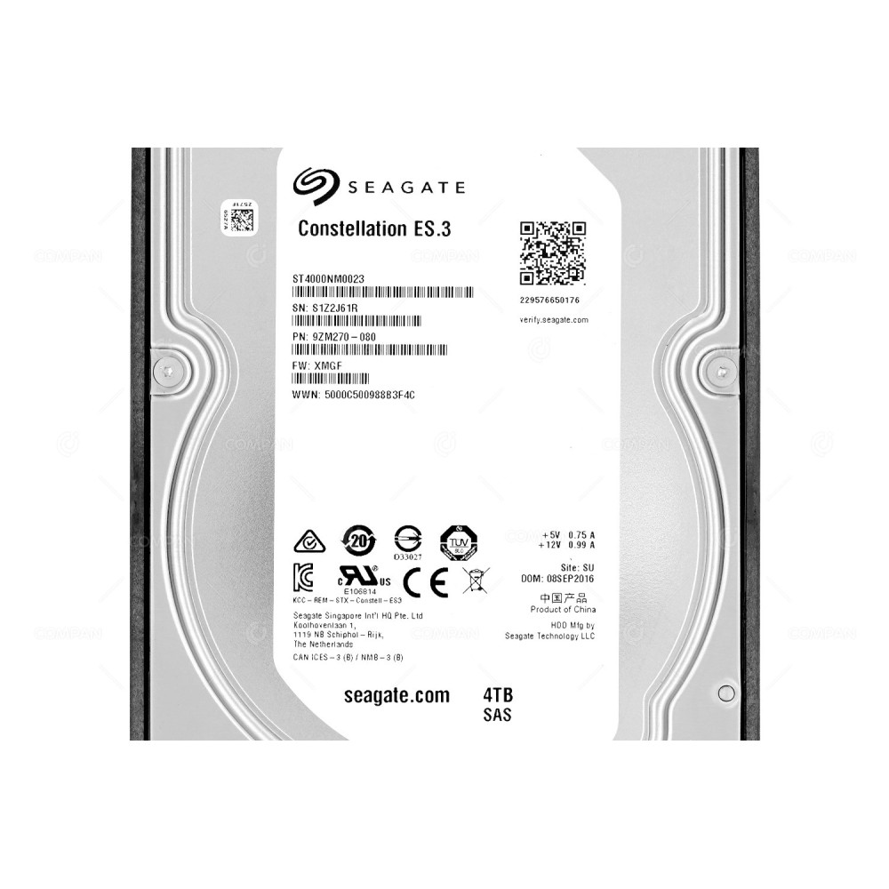 0996902-03 MICROSOFT HDD 4TB 7.2K SAS 6G 3.5" LFF