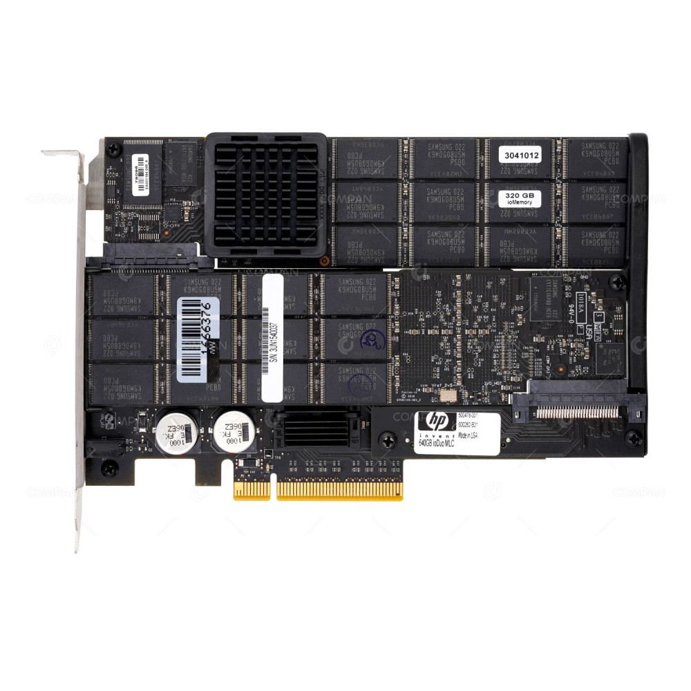 600478-001  HP 640GB IODRIVE DUO ACCELERATOR CARD PCI-E MULTI-LEVEL CELL