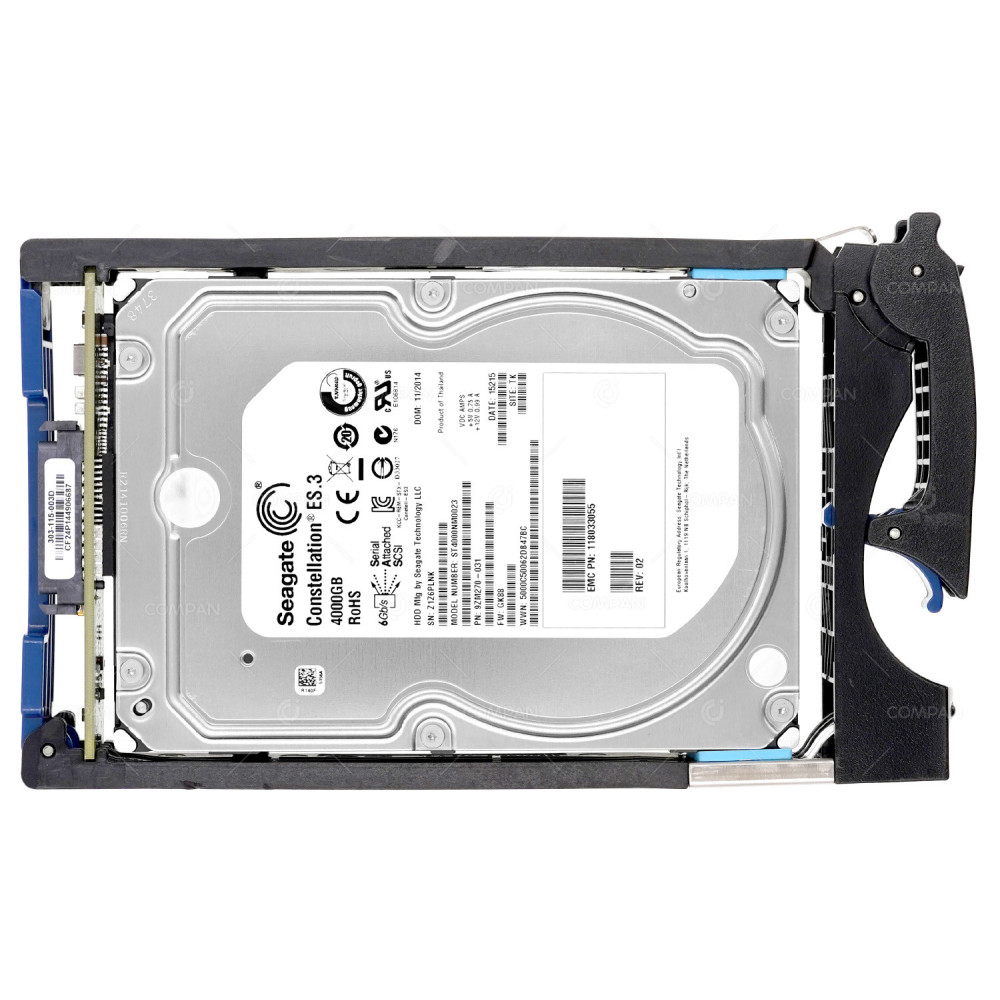 005050148  EMC HDD 4TB 7.2K SAS 6G 3.5" LFF FOR EMC VNX 5100 5300