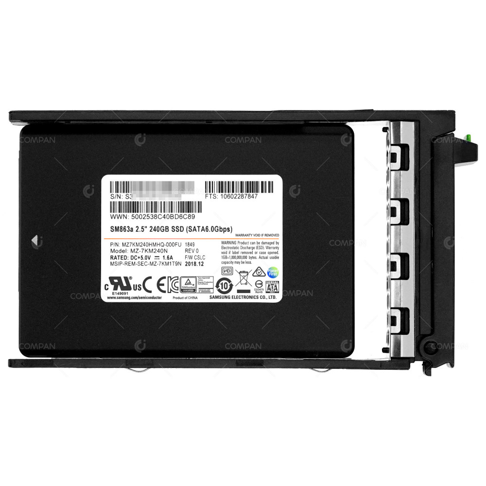 10602287847  FUJITSU SSD 240GB SATA 6G 2.5" SFF FOR FUJITSU ETERNUS