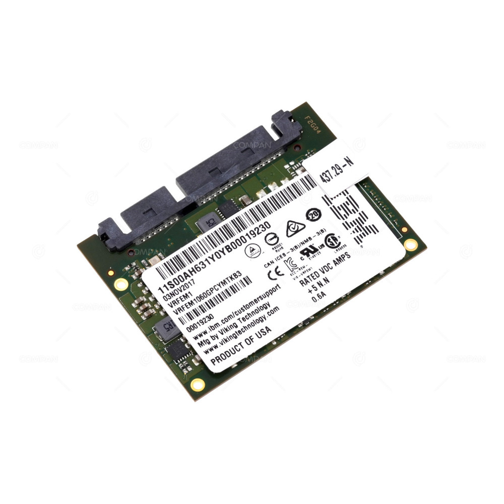 00AH631  IBM 60GB SSD SATA SLIM MLC FOR FLASHSYSTEM 900