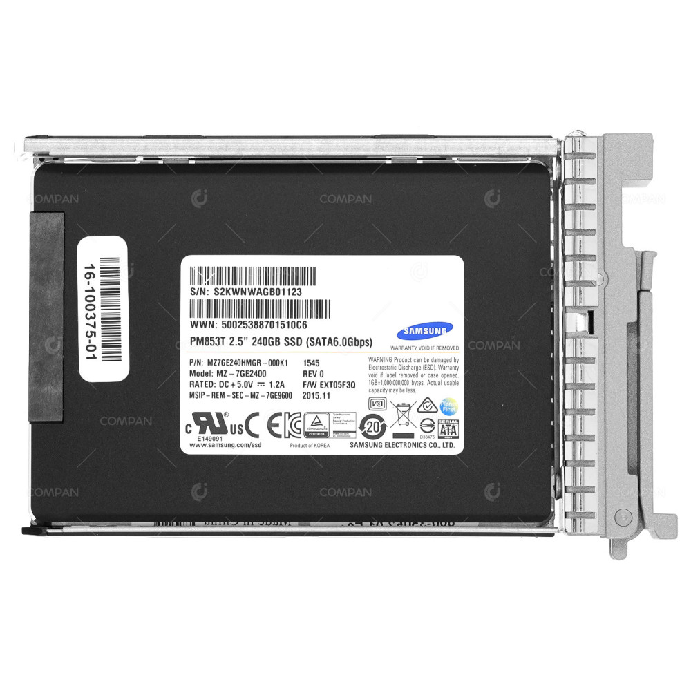 UCS-SD240G0KS2-EV  CISCO 240GB 6G SATA 2.5 SFF PM853T SSD