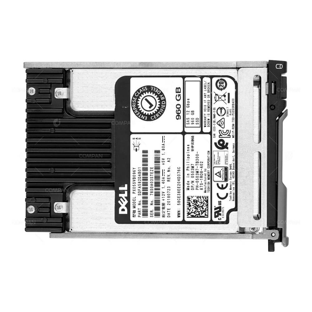 503M7 BLADE  DELL SSD 960GB SAS 12G 2.5" SFF FOR DELL POWEREDGE M630 M640