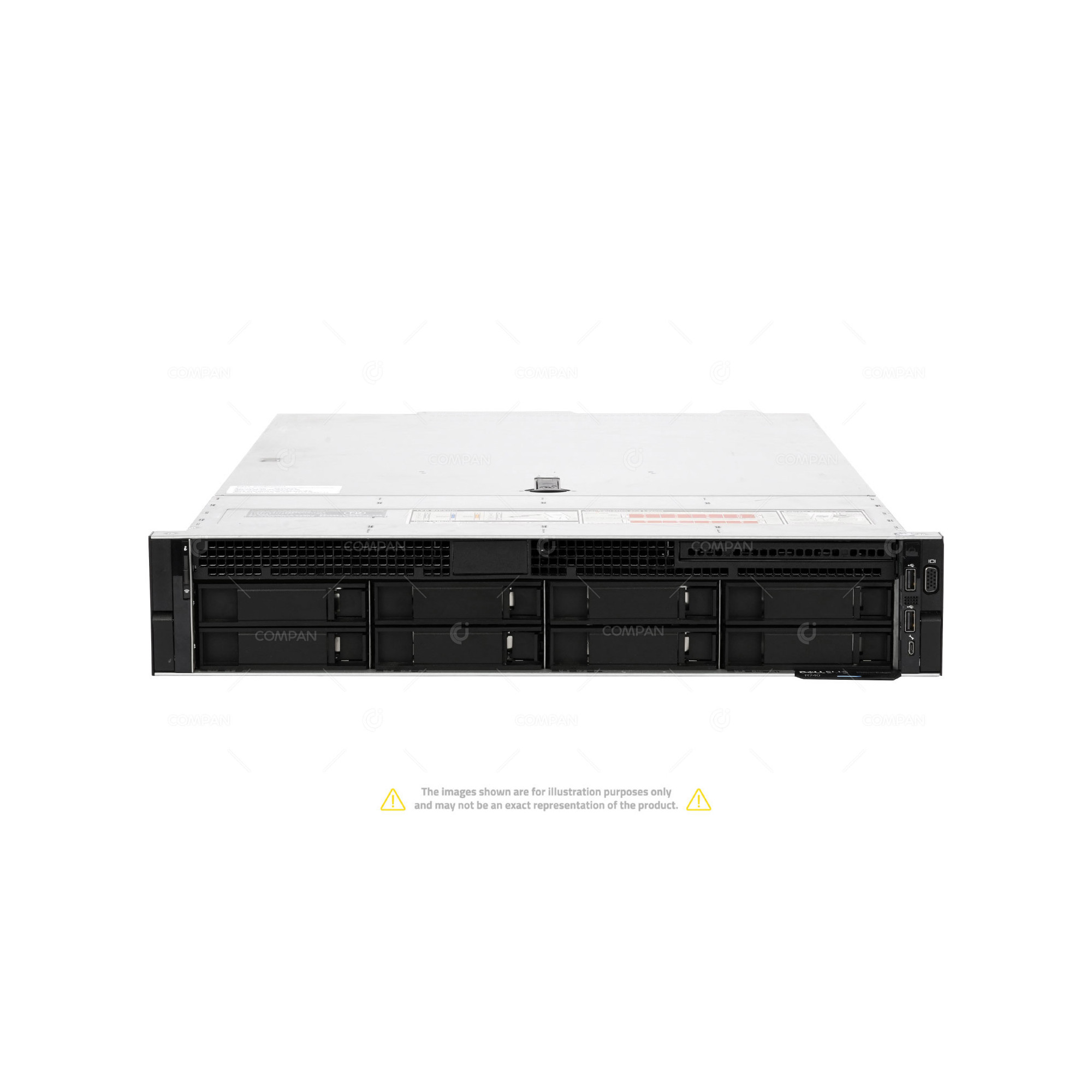 Dell PowerEdge R740 8LFF GPU KIT 2x Xeon Gold 6126 64 GB RAM Rails