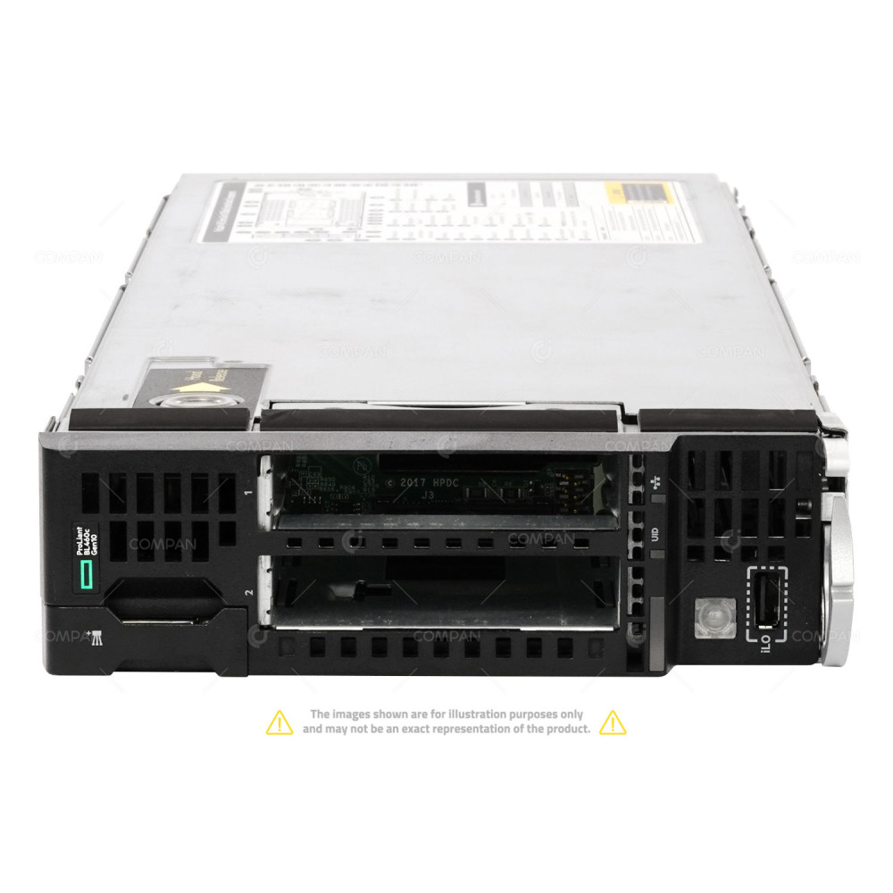HPE Proliant BL460C G10 2SFF 2x Xeon Gold 6134 512GB RAM 2x 300GB SAS