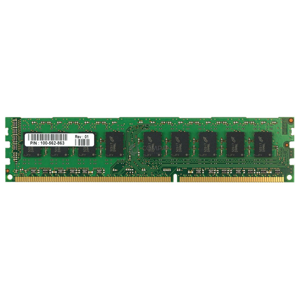 100-562-863 EMC DDR3 2GB 2RX8 PC3-10600 1333MHZ UDIMM FOR EMC VNX5300 VNX5700