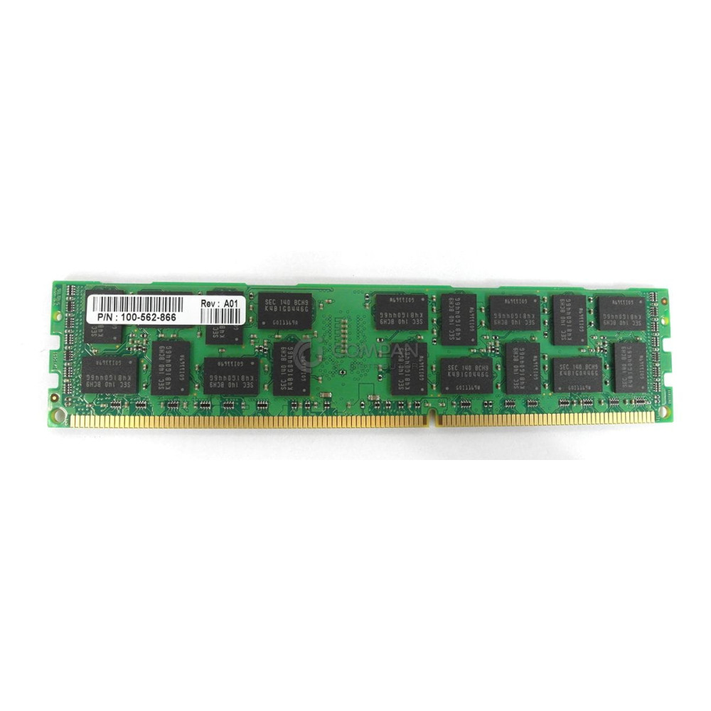 100-562-866 EMC DDR3 4GB 2RX4 PC3-10600 1333MHZ RDIMM FOR EMC VNX5300