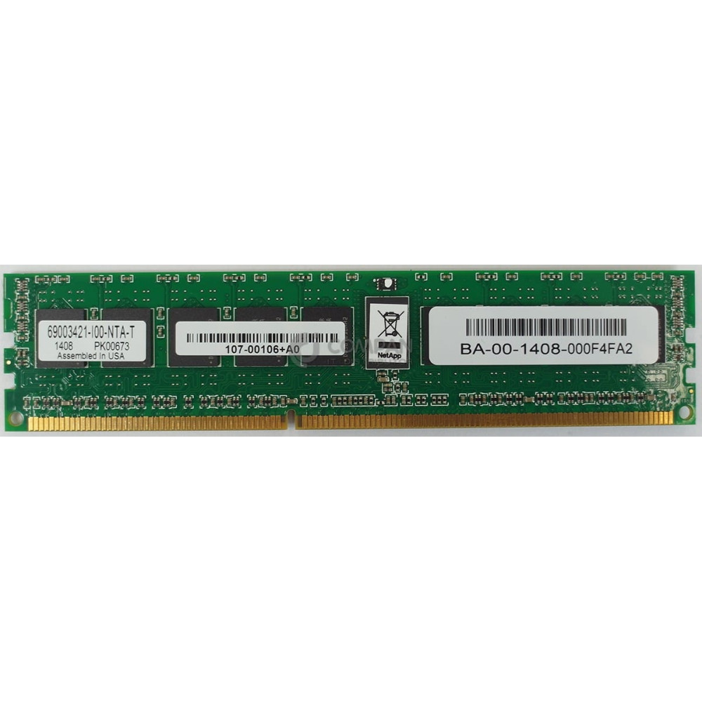 107-00106 NETAPP 8GB ECC MEMORY FOR NETAPP FAS8020 FAS8060