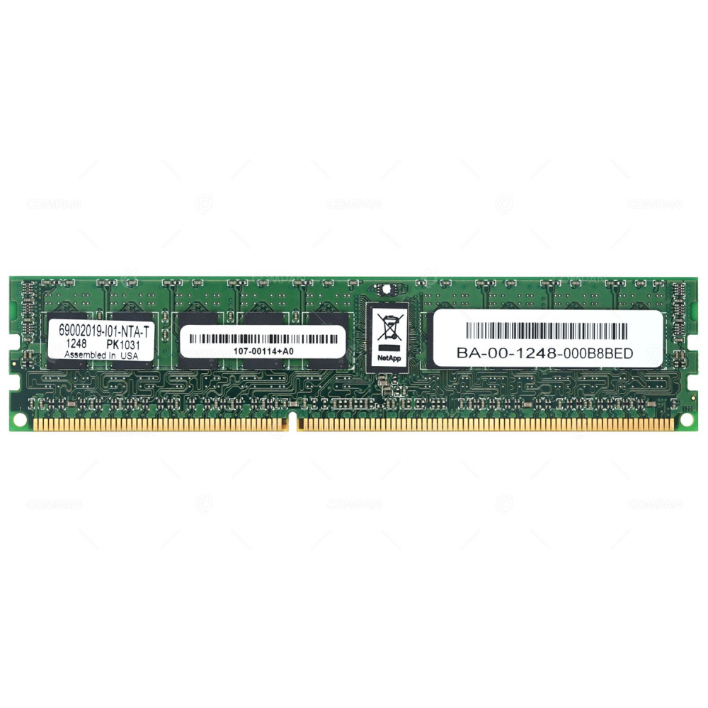 107-00114 NETAPP 4GB ECC DDR3 MEMORY FOR FAS6220 FAS6210