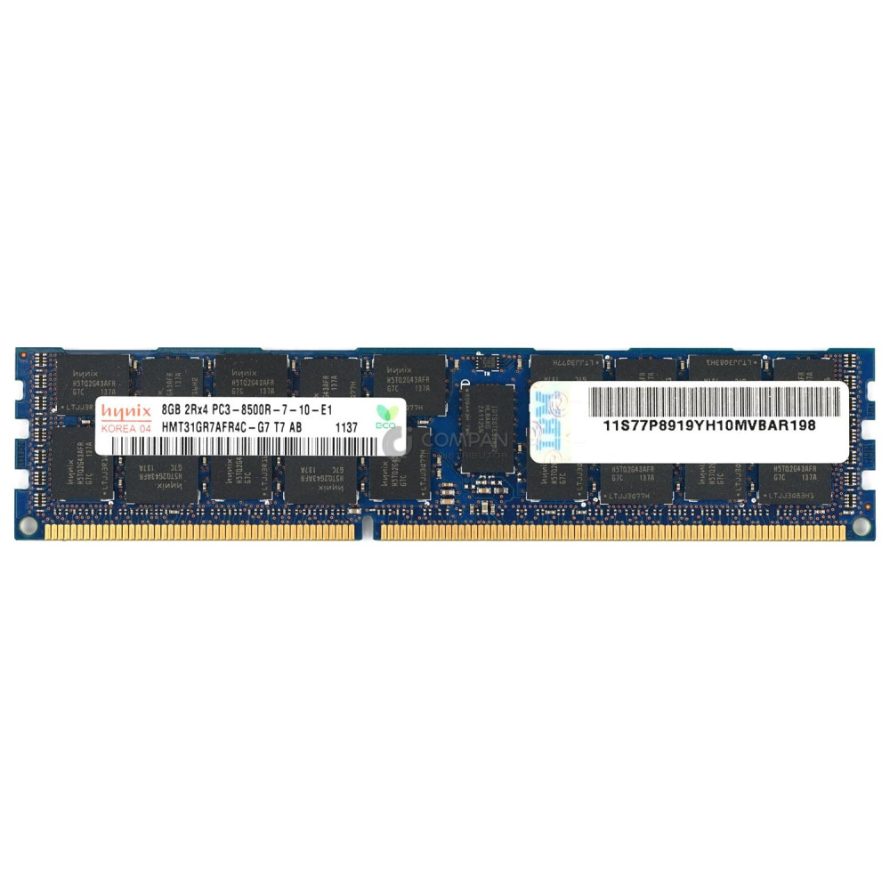77P8919 IBM DDR3 8GB 2RX4 PC3-8500 1066MHZ RDIMM FOR IBM POWER 7