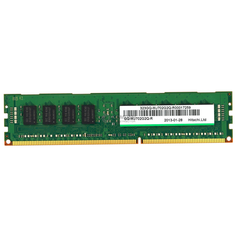 GQ-MJ702G2Q-R HITACHI MEMORY 2GB 1RX4 PC3-10600  DDR3 - M393B5670FH0-CH9