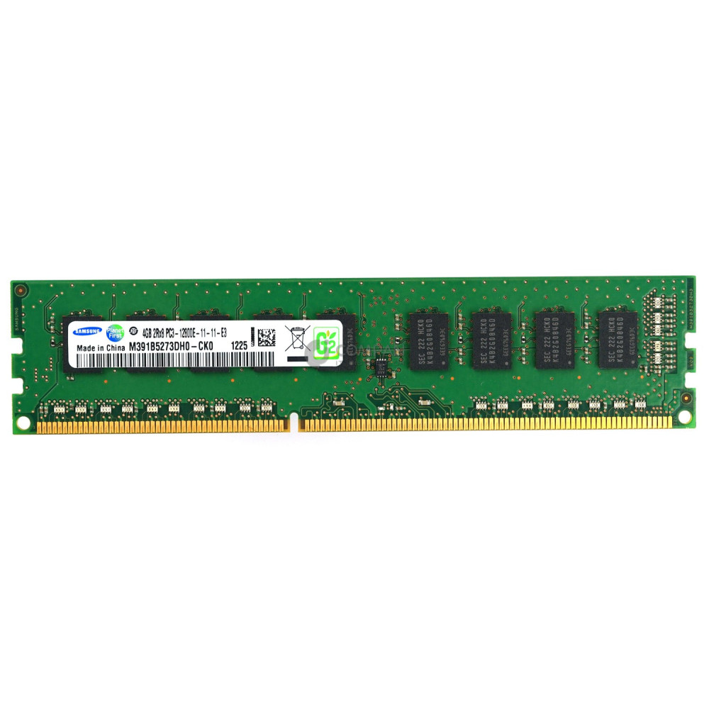 M391B5273DH0-CK0 SAMSUNG MEMORY 4GB 2RX8 PC3 12800E DDR3