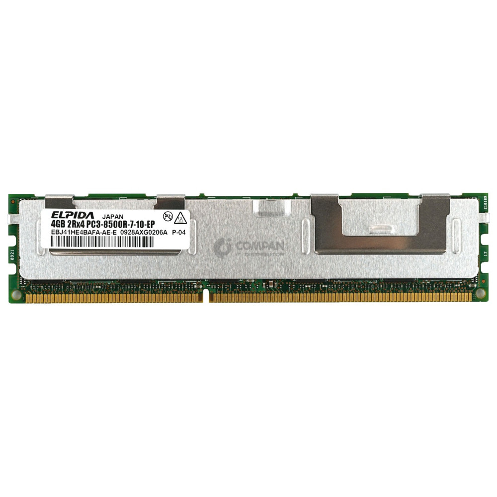 EBJ41HE4BAFA-AE-E ELPIDA MEMORY 4GB 2RX4 PC3 8500R DDR3 1066