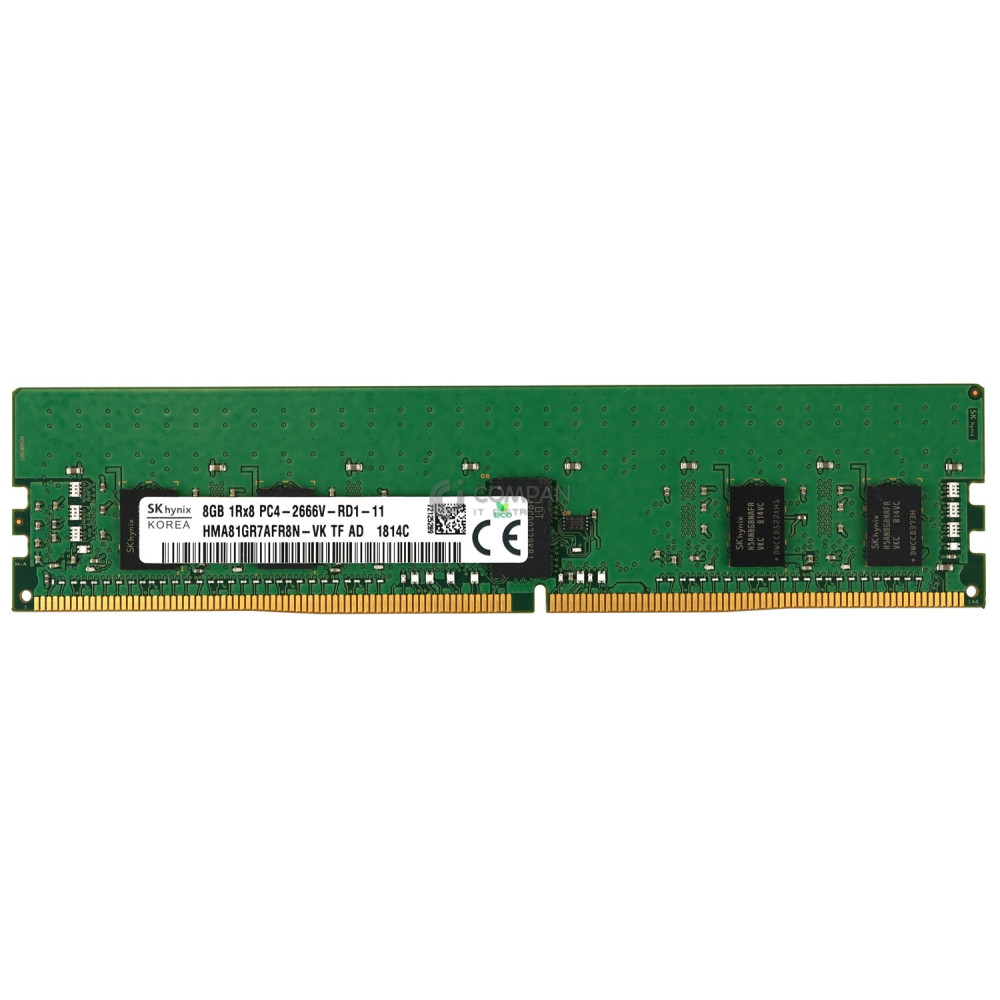 HMA81GR7AFR8N-VK HYNIX DDR4 8GB 1RX8 PC4-21300 2666MHZ RDIMM