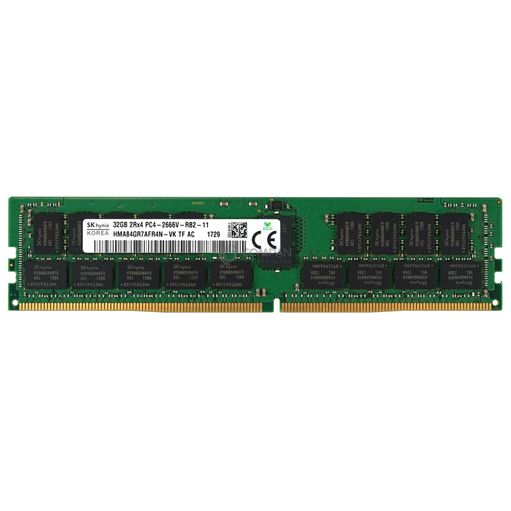 HMA84GR7AFR4N-VK HYNIX MEMORY 32GB 2RX4 PC4-21300 2666MHZ RDIMM