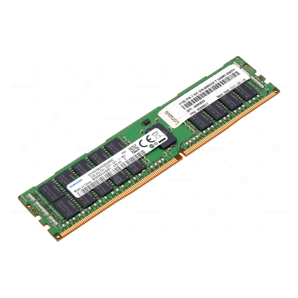 46W0831 LENOVO DDR4 16GB 2RX4 PC4-19200 2400MHZ RDIMM CAS 17-17-17