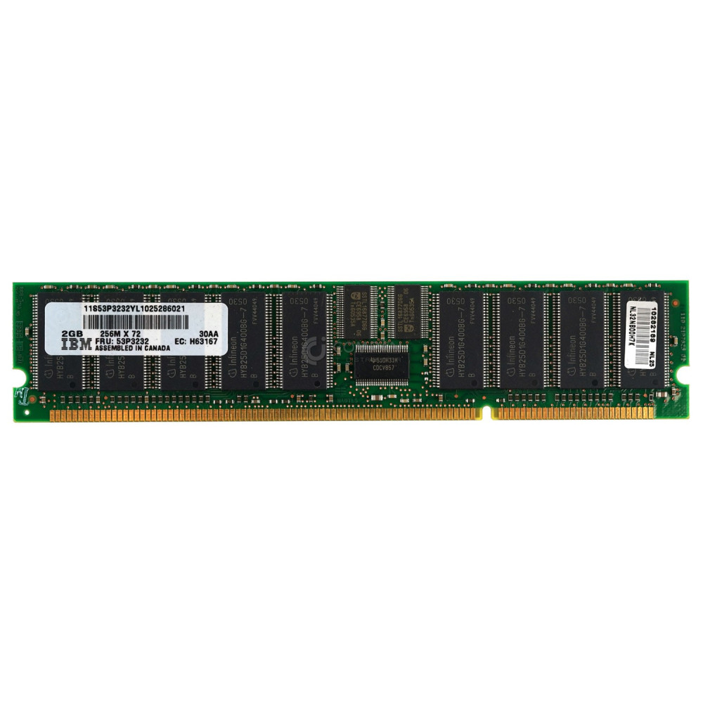53P3232 IBM 2GB DDR SDRAM 266MHZ
