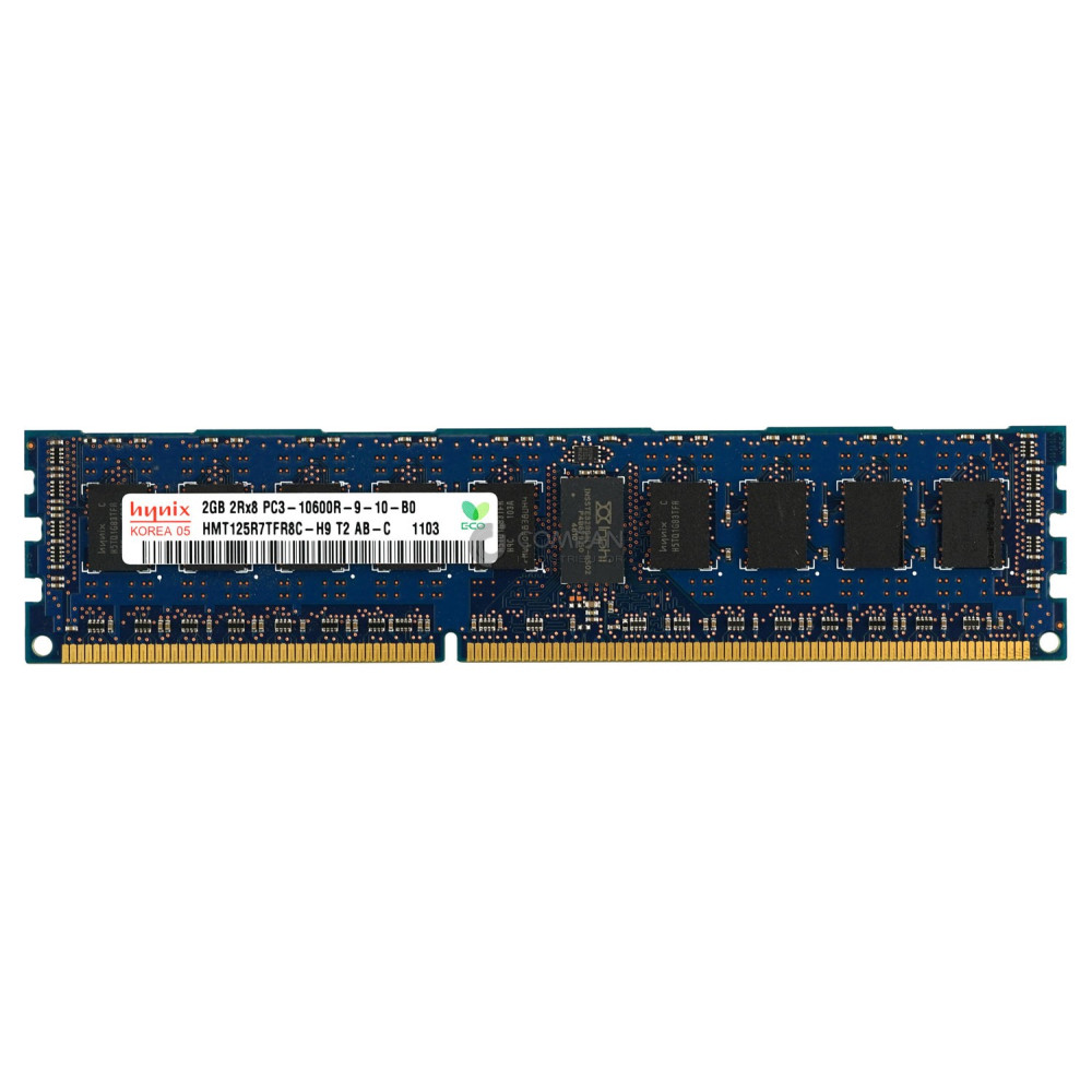 HMT125R7TFR8C-H9 HYNIX MEMORY 2GB 2RX8 PC3 10600R DDR3
