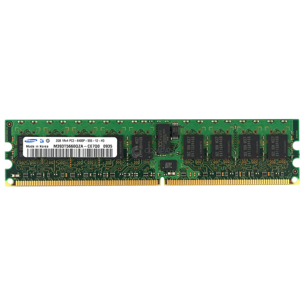 M393T5660QZA-CE7 SAMSUNG MEMORY 2GB 1RX4 PC2 6400P DDR2