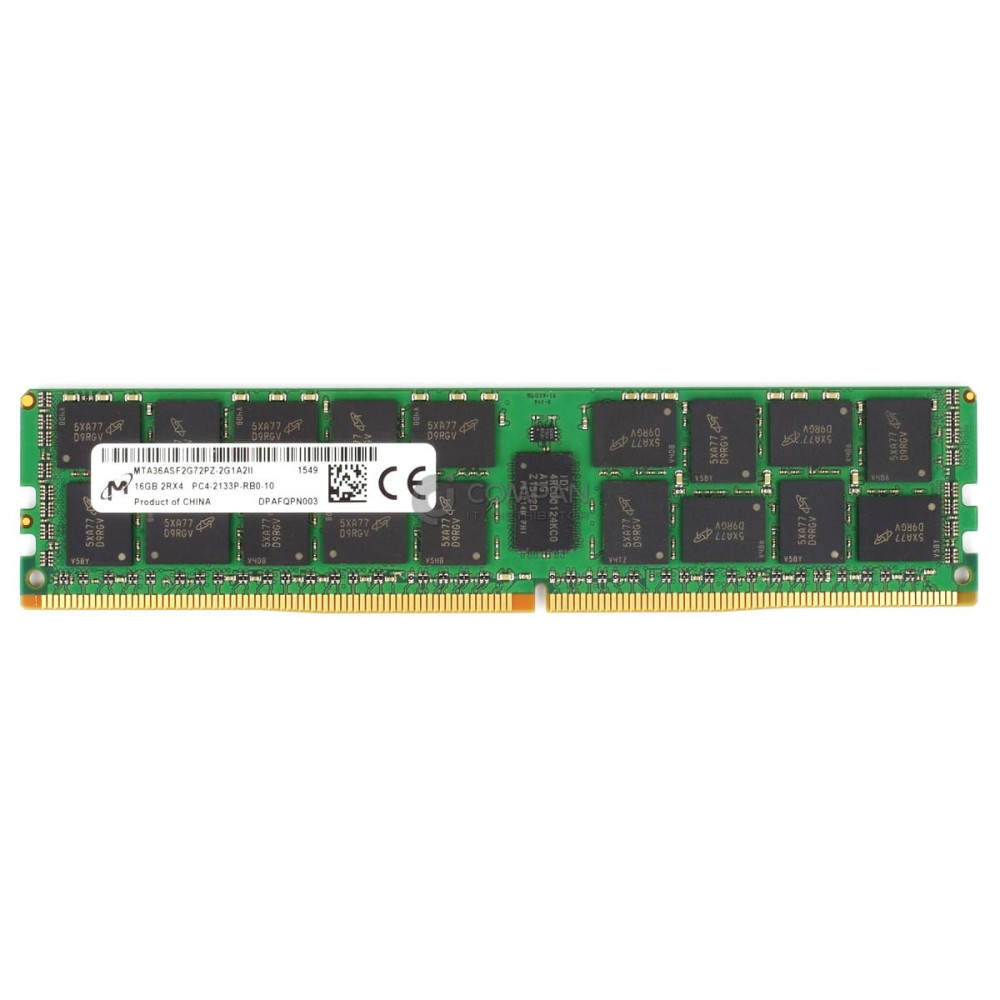 752369-581 HP MEMORY 16GB 2RX4 PC4 2133P DDR4 774172-001, 726719-B21, 752369-081