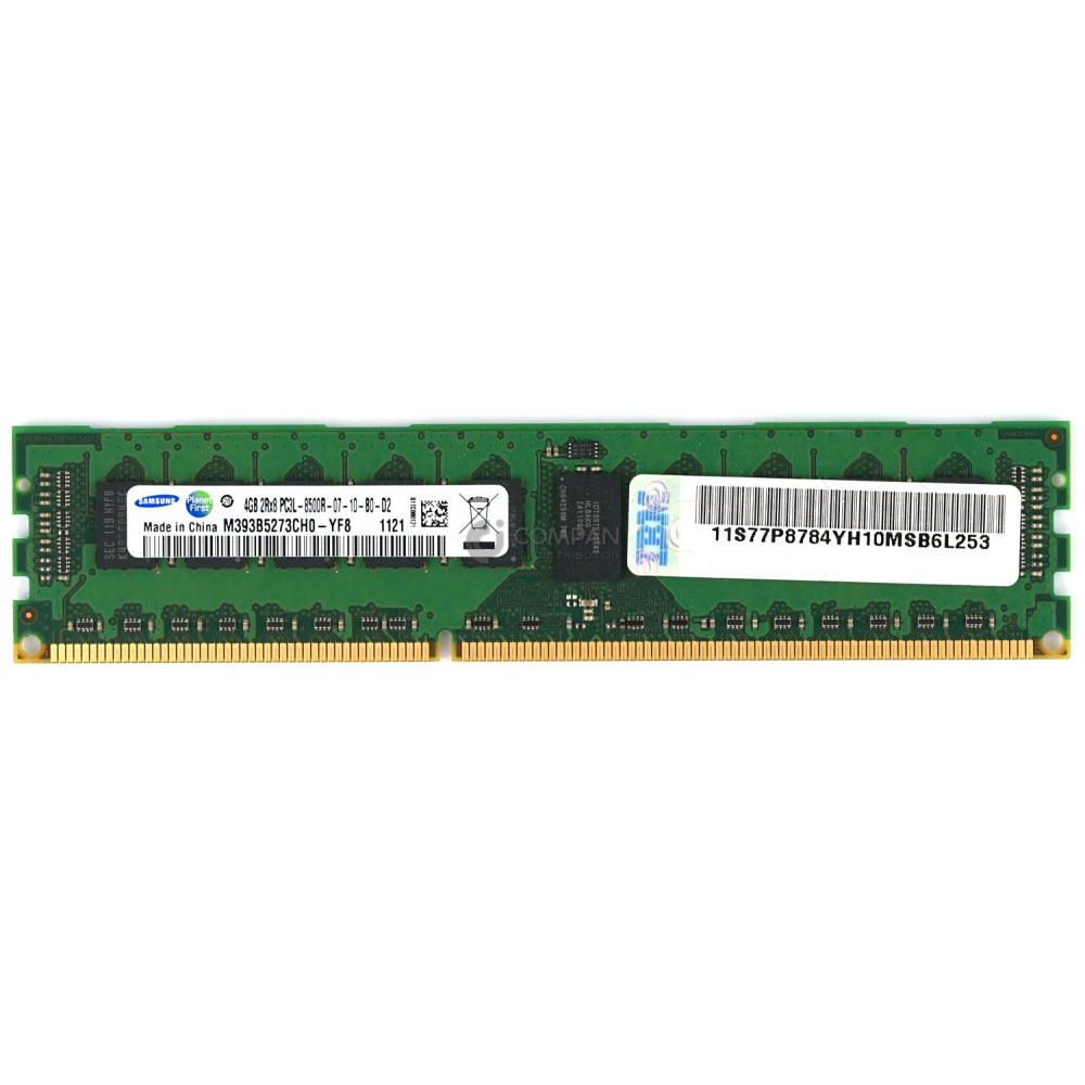 77P8784 IBM 4GB 2RX8 PC3L-8500R DIMM FOR POWER SERIES