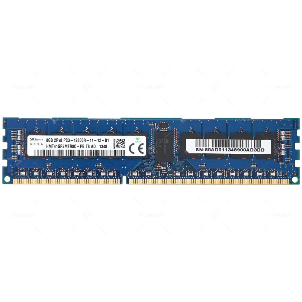 100-564-325-00 EMC DDR3 8GB PC3-12800 1600MHZ RDIMM DATADOMAIN DD2500