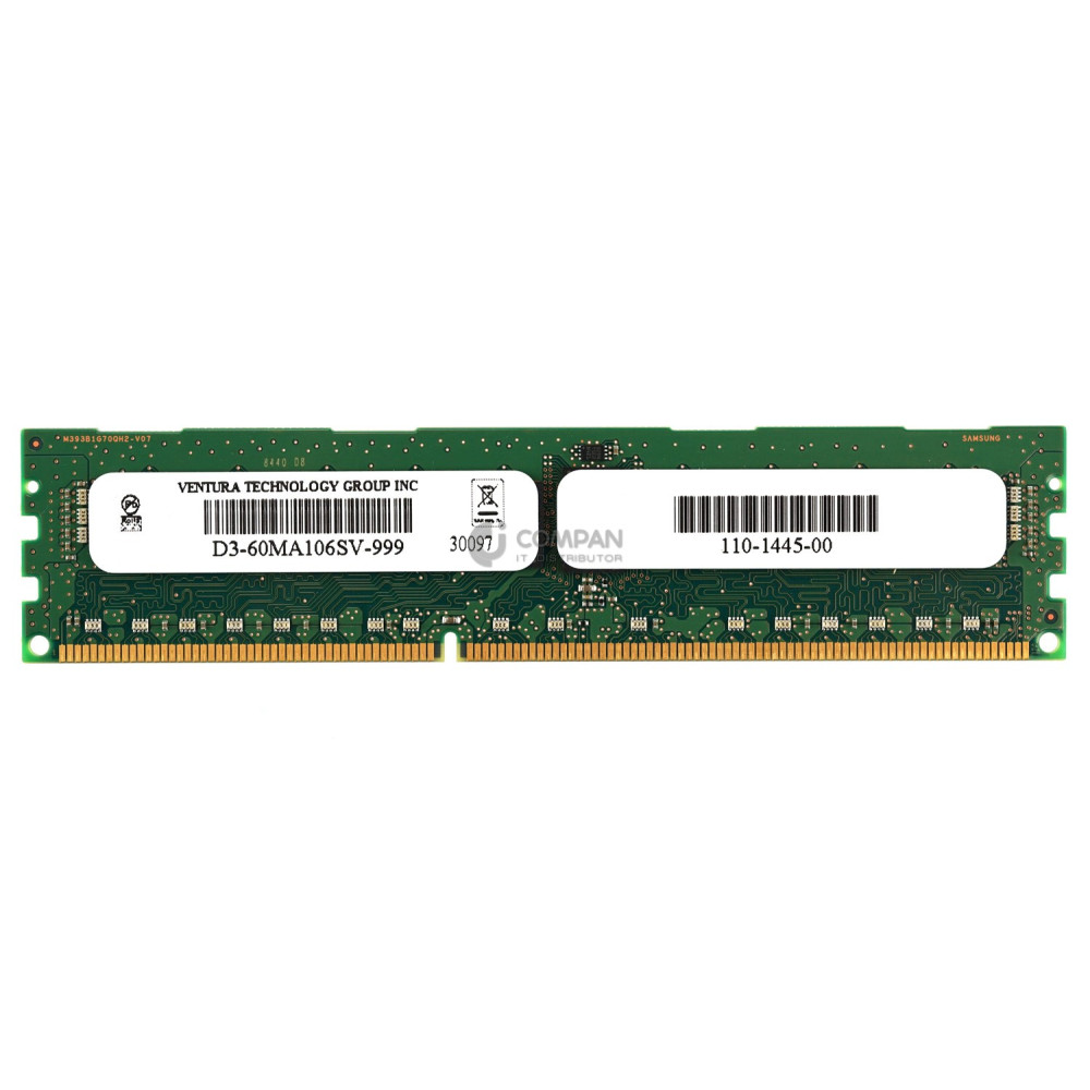 110-1445-00 VENTURA 8GB PC3-10600 MEMORY - D3-60MA106SV-999