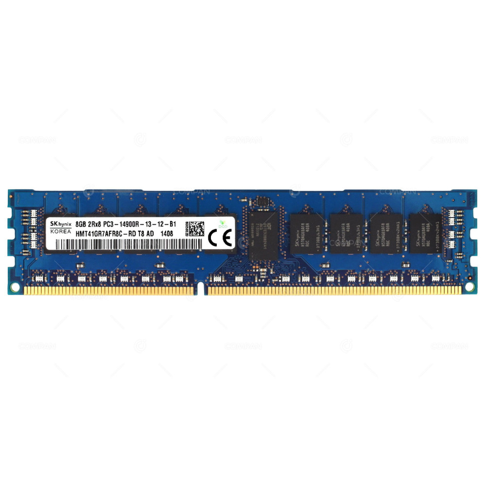 HMT41GR7AFR8C-RD HYNIX DDR3 8GB 2RX8 PC3-14900 1866MHZ RDIMM