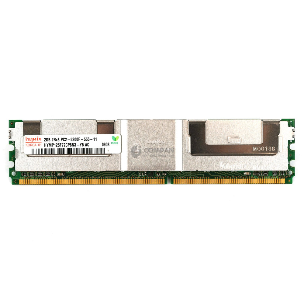 HYMP125F72CP8N3-Y5 HYNIX MEMORY 2GB 2RX8 PC2 5300F DDR2