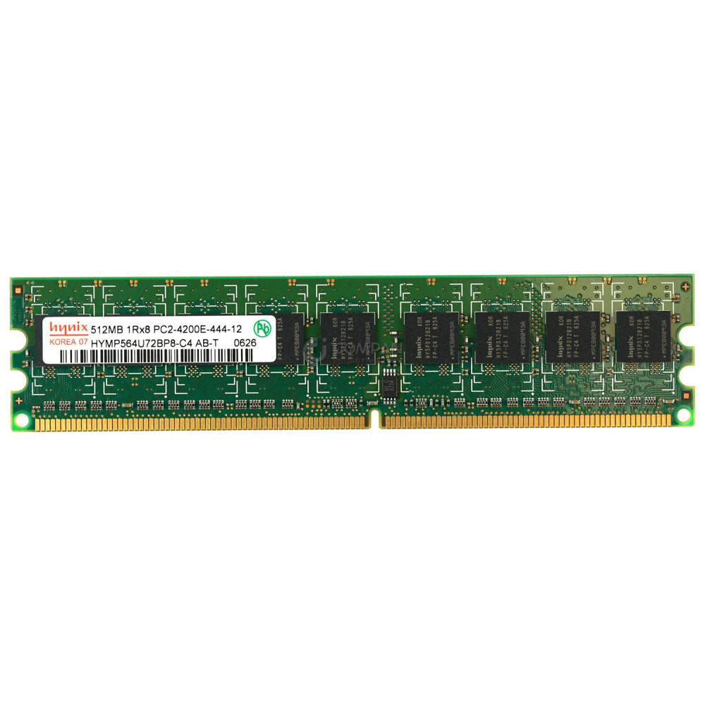 HYMP564U72BP8-C4 HYNIX MEMORY 512MB 1RX8 PC2-4200E DDR2