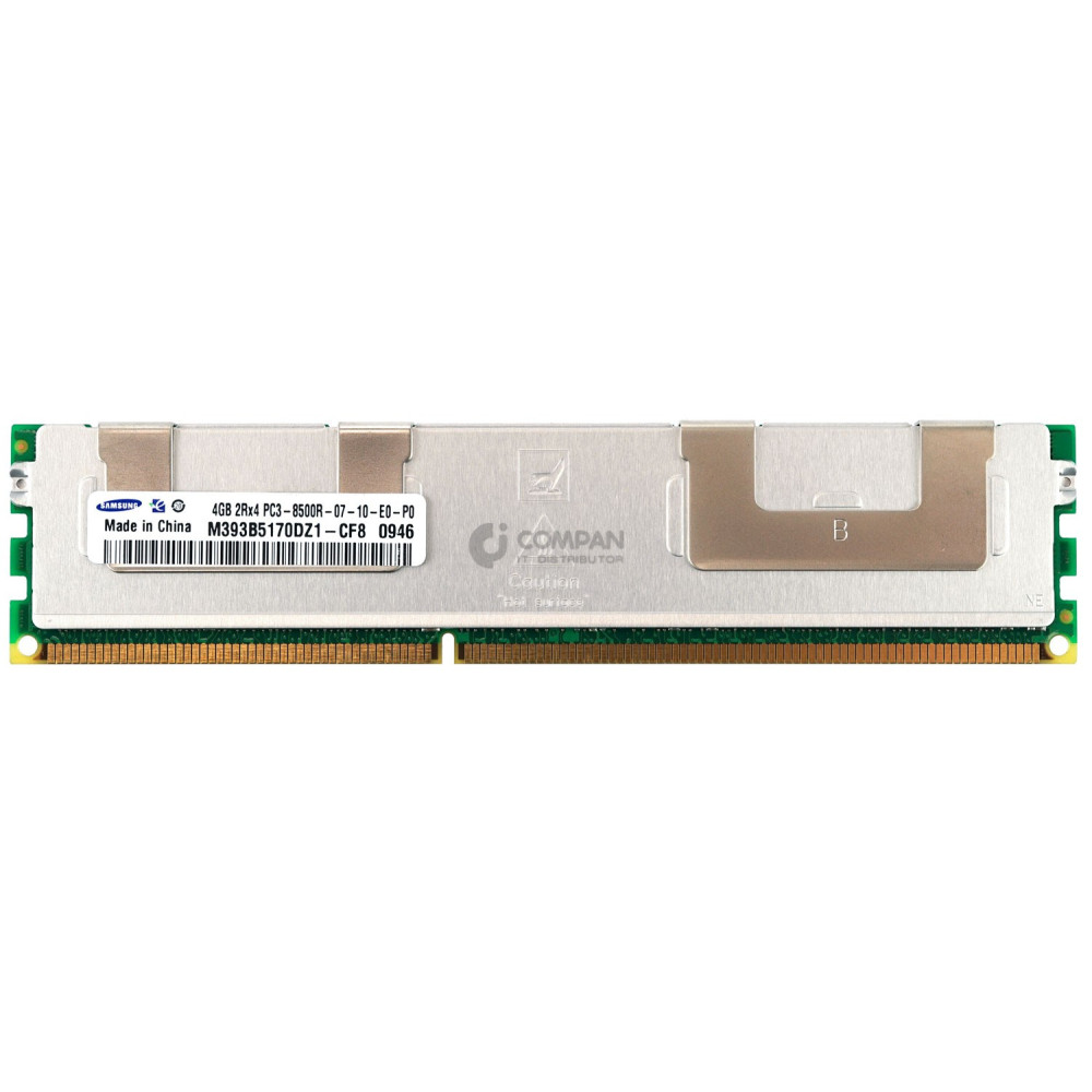 M393B5170DZ1-CF8 SAMSUNG 4GB 2RX4 PC3 8500R 1066MHZ MEMORY