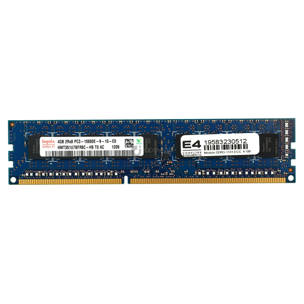 HMT351U7BFR8C-H9 HYNIX MEMORY 4GB 2RX8 PC3 10600 DDR3 UDIMM