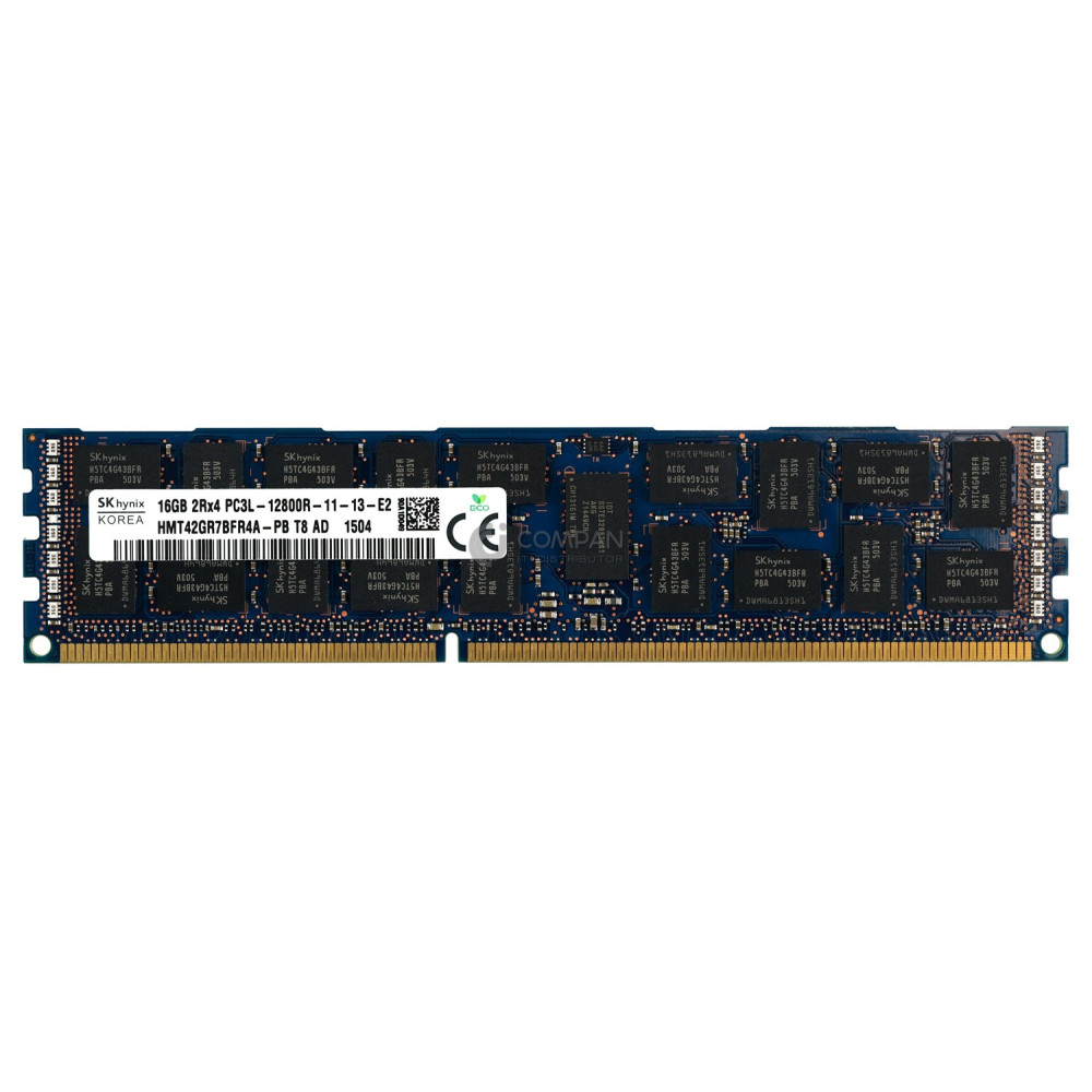 HMT42GR7BFR4A-PB HYNIX DDR3 16GB 2RX4 PC3L-12800 1600MHZ RDIMM