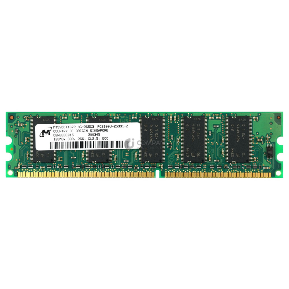 MT5VDDT1672LAG-265C3 IBM 128MB DDR 266MHZ PC-2100 CACHE MEMORY FOR X255