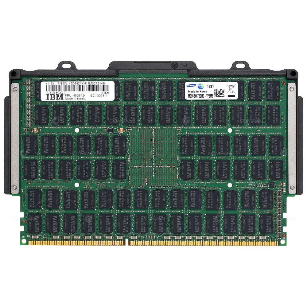 45D8424 IBM DDR3 32GB PC3-8500 1066MHZ MEMORY MODULE FOR IBM POWER7