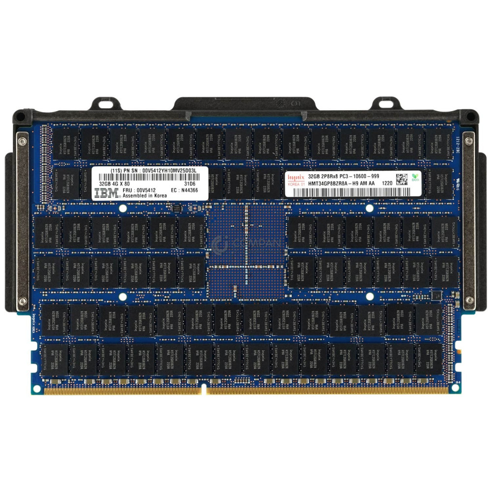 00V5412 IBM DDR3 32GB 4GX80 PC3-10600 1333MHZ CDIMM FOR PSERIES POWER7
