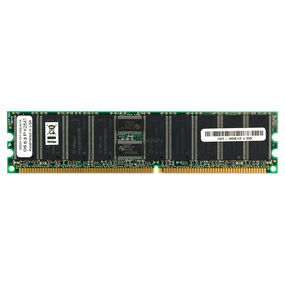 107-00012 NETAPP 1GB DIM FOR FAS30X0 SERIES