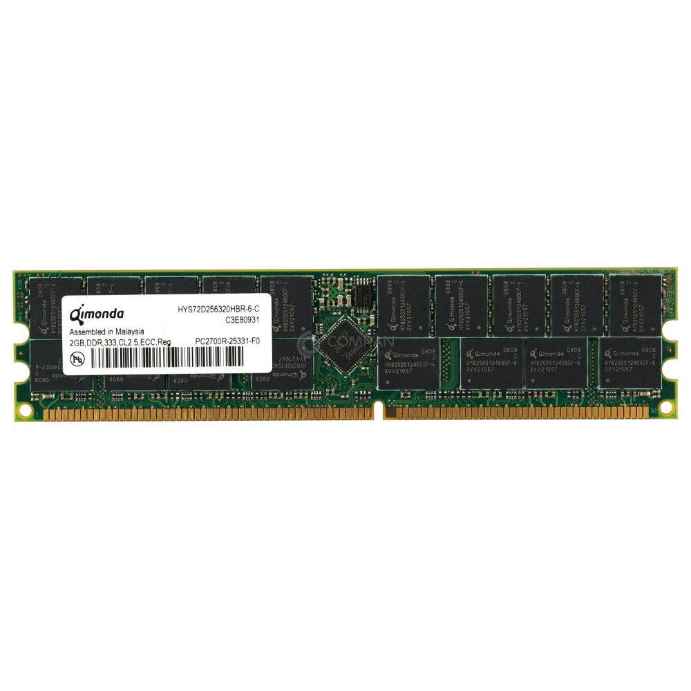 370-7974 SUN MEMORY 2GB 333MHZ  PC2700R  DDR -